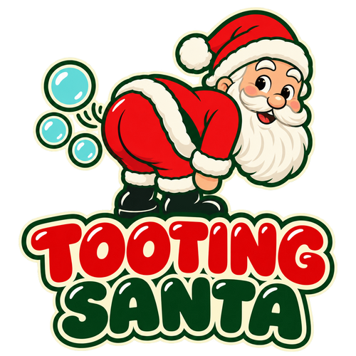 Tooting Santa